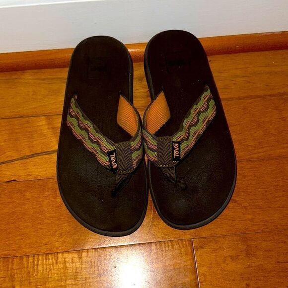 Teva Child Voya Flip Flop Sz 2 - Picture 4 of 8